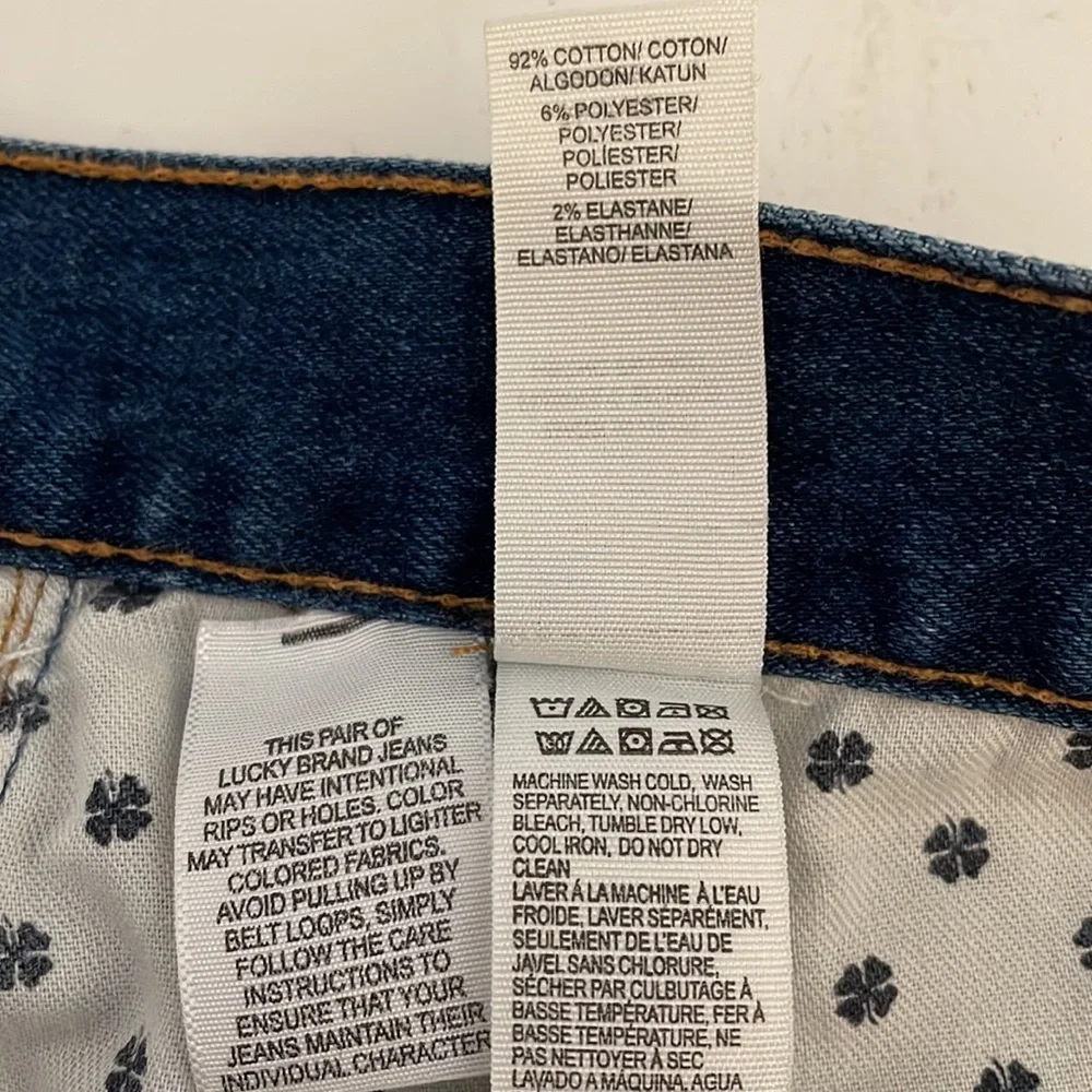 Men’s Lucky Brand Jeans Handcrafted 1990 Los Angeles California W-42/L-32 Soft - Picture 4 of 8